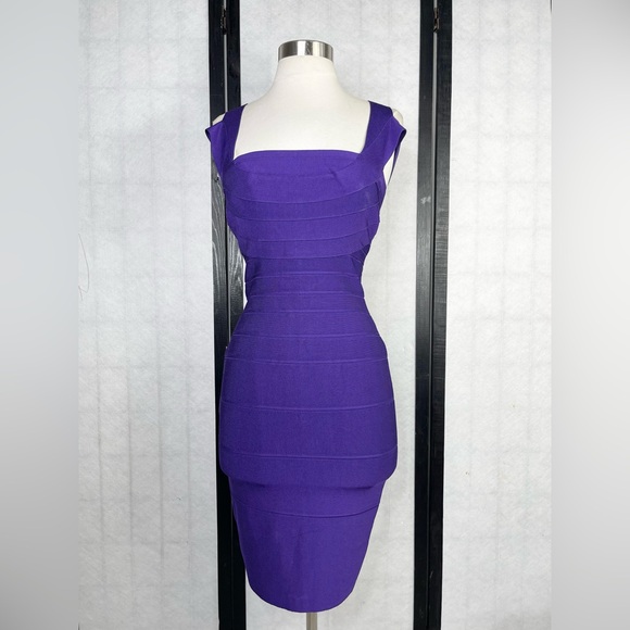 Herve Leger Dresses & Skirts - Herve leger  Purple Women's Dress. M